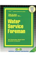 Water Service Foreman