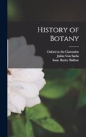 History of Botany