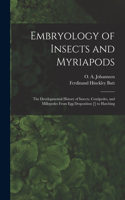 Embryology of Insects and Myriapods; the Developmental History of Insects, Centipedes, and Millepedes From egg Desposition [!] to Hatching
