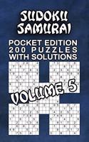 Sudoku Samurai: 200 Puzzles with Solutions