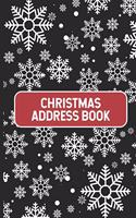 Christmas Address Book: Trendy Christmas Card Address Book, Mailing List Organizer, Holiday Season, Notebook Tracker