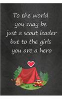 Thick Notebook (119 Pages) - Summer Journal, Camping, Girl Scout Leader Gifts