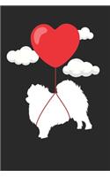 Pomeranian Journal - Pomeranian Notebook - Valentine's Day Gift for Pomeranian Lovers