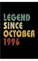 Legend Since October 1996