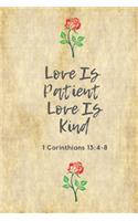 Love Is Patient Love Is Kind (1 Corinthians 13