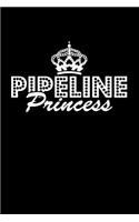Pipeline Princess: Blank Lined Journal
