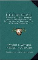 Effective Speech