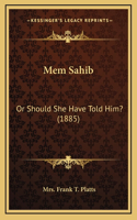 Mem Sahib