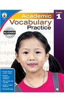 Academic Vocabulary Practice, Grade 1