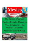 The Balloon Effect and Mexican Homeland Security