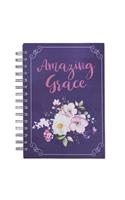 Journal Wirebound Large Amazing Grace