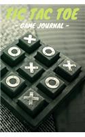 Tic Tac Toe Game Journal