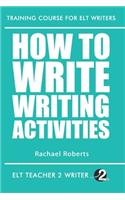 How To Write Writing Activities