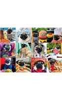 Doug the Pug Pug Life 1000-Piece Puzzle