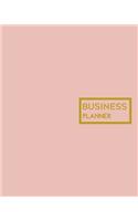 Rose Gold Business Planner