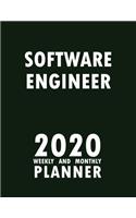 Software Engineer 2020 Weekly and Monthly Planner