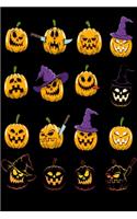 Pumpkin Crew Lined Notebook