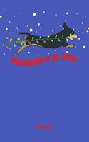 Dachshund In The Snow: Dachshund Gift Notebook for Doxie Dog and Puppy Lovers
