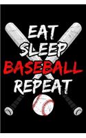 Eat Sleep Baseball Repeat