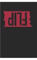 Flip Upside down Notebook: Notebook / 6x9 Zoll / 120 ruled Pages