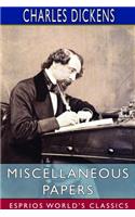 Miscellaneous Papers (Esprios Classics)
