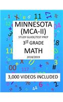 3rd Grade MINNESOTA MCA-II, 2019 MATH, Test Prep: 3rd Grade MINNESOTA COMPREHENSIVE ASSESSMENT TEST 2019 MATH Test Prep/Study Guide