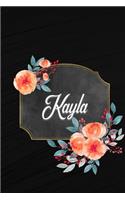 Kayla: Personalized Journal for Women and Girls