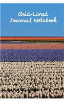 Grid-Lined Journal Notebook.: (Diary, Notebook) Glossy And Soft Cover, Grid-Lined Journal, Grid-Lined Notebook, Graph, 100 Grid-Lined Pages, Size 6" x 9"(Grid-Lined Flower Edition.)