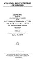 Mental Health, SubstanceUse Disorders, and Homelessness [Electronic Resource]