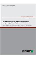 Stressbewältigung des Schiedsrichters im Sportspiel Handball