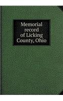 Memorial Record of Licking County, Ohio