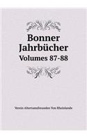 Bonner Jahrbücher Volumes 87-88