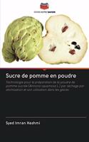 Sucre de pomme en poudre