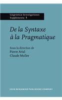 Syntaxe a la Pragmatique