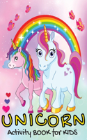 UNICORN Activity Book for Kids ages 4-8