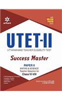 UTET  Paper-II Maths and Science for Class VI-VIII