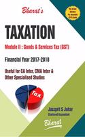 Taxation - Module II - Income Tax [For CA Intermediate (IPC)]