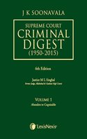 Supreme Court Criminal Digest (1950-2015) (Set of 4 Volumes)