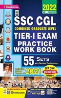 Kiran SSC CGL Tier 1 Exam Practice Work Book 55 Sets (English Medium)(3525)