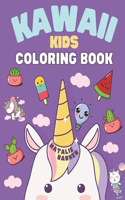 Kawaii Kids Coloring Book