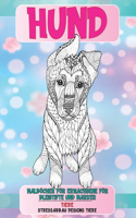Malbücher für Erwachsene für Bleistifte und Marker - Stressabbau Designs Tiere - Tiere - Hund
