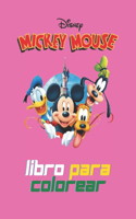 Disney Mickey Mouse Libro Para Colorear: Disney Mickey Mouse para niños y adultos, incluye +50 imágenes lindas y simples de alta calidad de Disney Mickey Mouse, Una hermosa colección de ilu