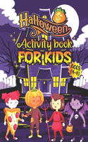 Halloween Activity Books For Kids Ages 4-8