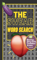 Swear Word Search Book: Meanings, slang words, translations & more.: Funny Activities For Adults, Large Print, Puzzles, Slang Curse, lewd, White elephant.