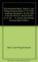 Carl Philipp Emanuel Bach Edition: Series I