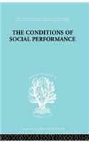 The Conditions of Social Performance