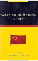Taxation in Modern China: (English)