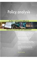 Policy analysis A Clear and Concise Reference