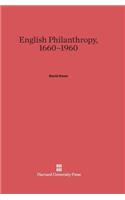 English Philanthropy, 1660-1960