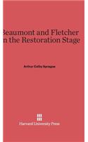 Beaumont and Fletcher on the Restoration Stage